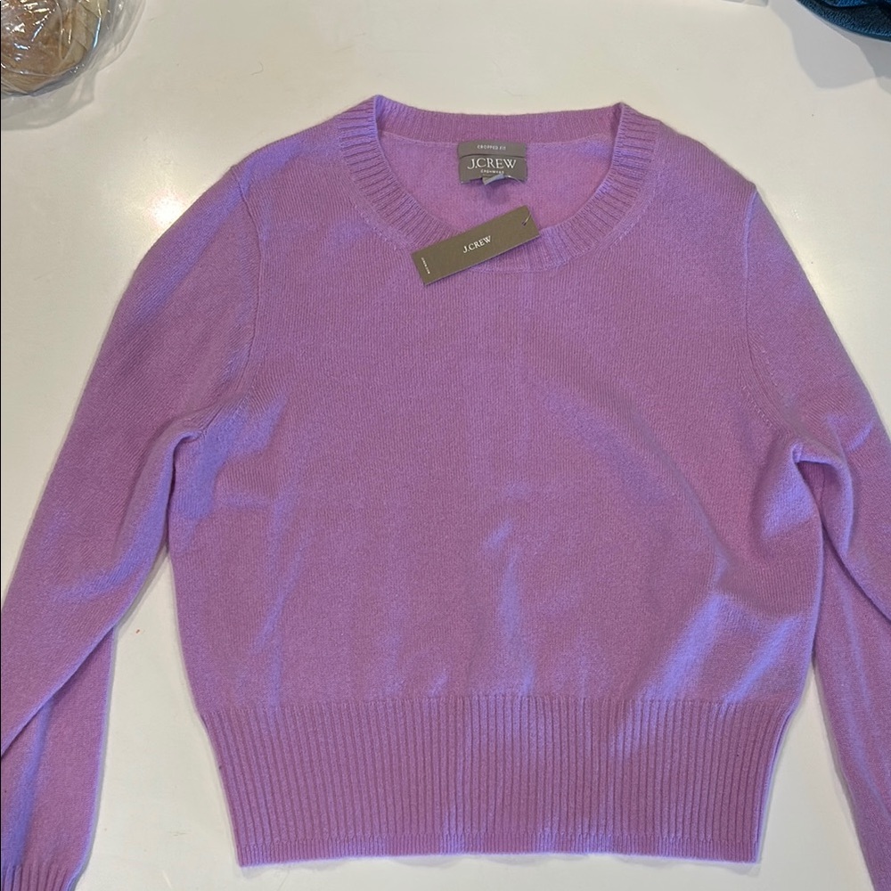 J. Crew Women's Purple Sweater